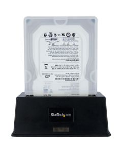 StarTech.com Case for Hard Drive - Clear - 1