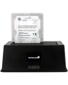 StarTech.com Case for Hard Drive - Clear - 1