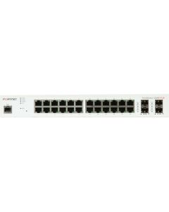 Fortinet FortiSwitch 200 FS-224E-PoE 24 Ports Manageable Ethernet Switch - Gigabit Ethernet - 1000Base-X, 10/100/1000Base-T