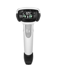 Zebra DS2208-SR Retail, Hospitality, Transportation, Logistics, Light/Clean Manufacturing, Government, Industrial Handheld Barcode Scanner Kit - Cable Connectivity - Nova White - USB Cable Included