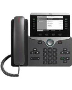 Cisco 8811 IP Phone - Refurbished - Wall Mountable - Black