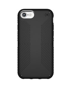 Speck Presidio Grip Case for Apple iPhone 6, iPhone 6s, iPhone 7, iPhone 8 Smartphone - Texture, Rubber Ridges - Black