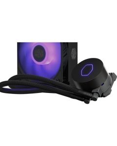 Cooler Master MasterLiquid ML120L V2 RGB Cooling Fan/Radiator/Water Block - Motherboard