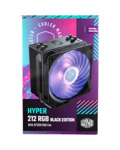 Cooler Master Hyper 212 RGB Black Edition Cooling Fan/Heatsink - Processor