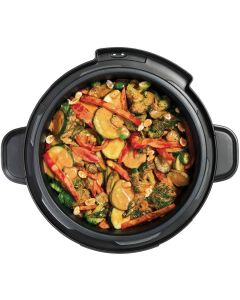 Crock-pot CPE200 5.70 LMultipurpose Cooker for Cooking, Sauteing, Browning, Rice, Frying - Stainless Steel